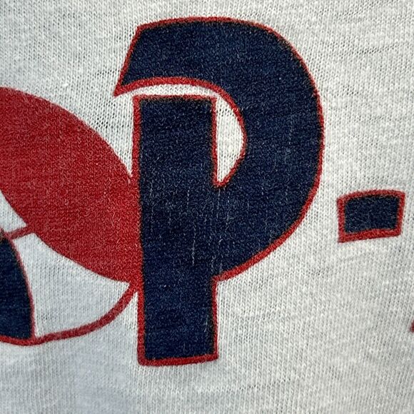 Vintage 80s Pop-A-Shot Basketball Game T Shirt Arcade USA Made White XL X-Large - Picture 8 of 10